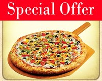 Large 16 inch One Topping + 2 Liter Soda