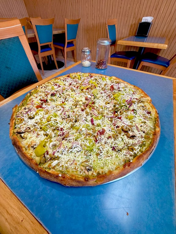 Greek Style Pizza