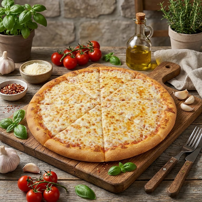 Large Piara Cheese Pizza