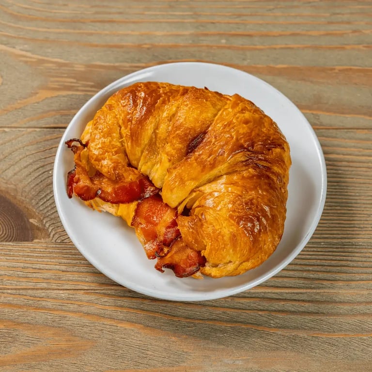 Bacon, Egg & Cheese Croissant Sandwich