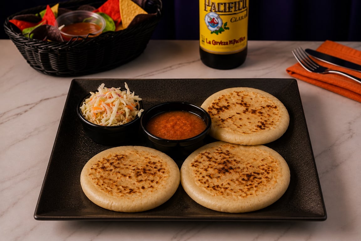 Frijol Con Queso Pupusa