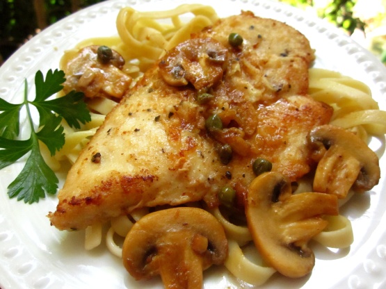 Chicken Scallopini Dinner