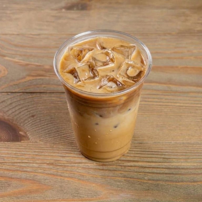Iced White Mocha Latte