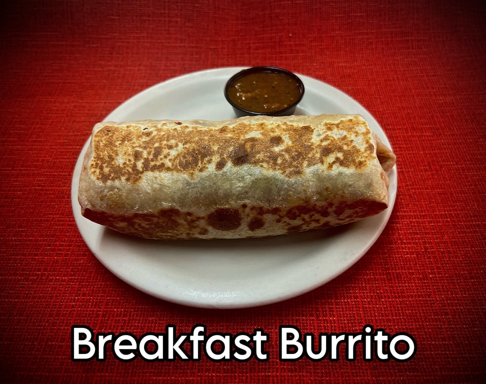 Breakfast Burritos (Meatless)