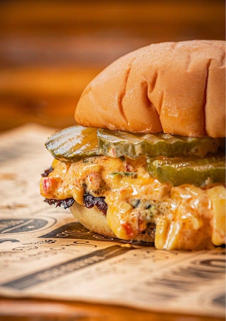 Mexican Streetcorn Burger