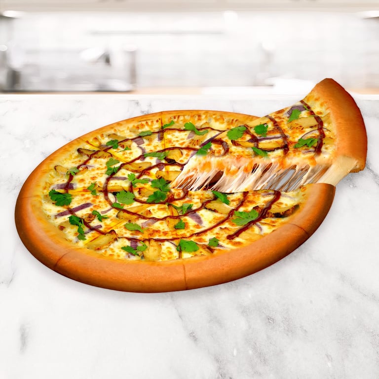 Large Stuffed Crust BBQ Chicken Pizza