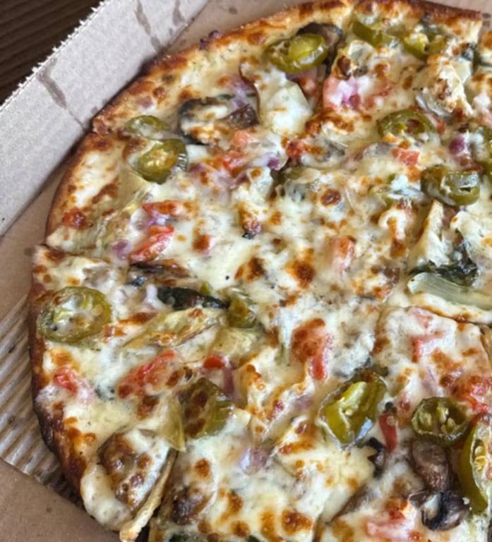 Gourmet Vegetarian Pizza