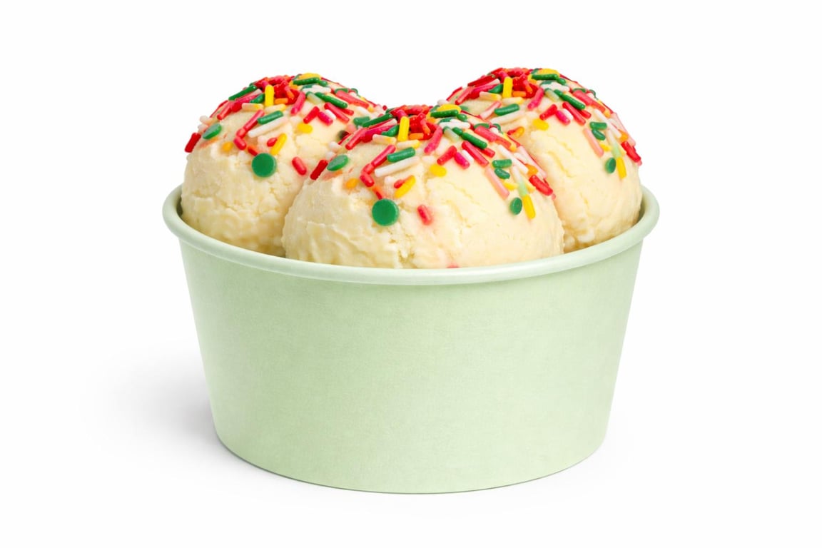 Mantecado Triple (8 oz - 3 Bolitas)