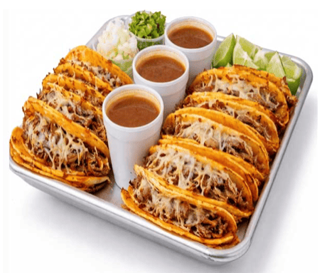 16 Birria Taco Platter