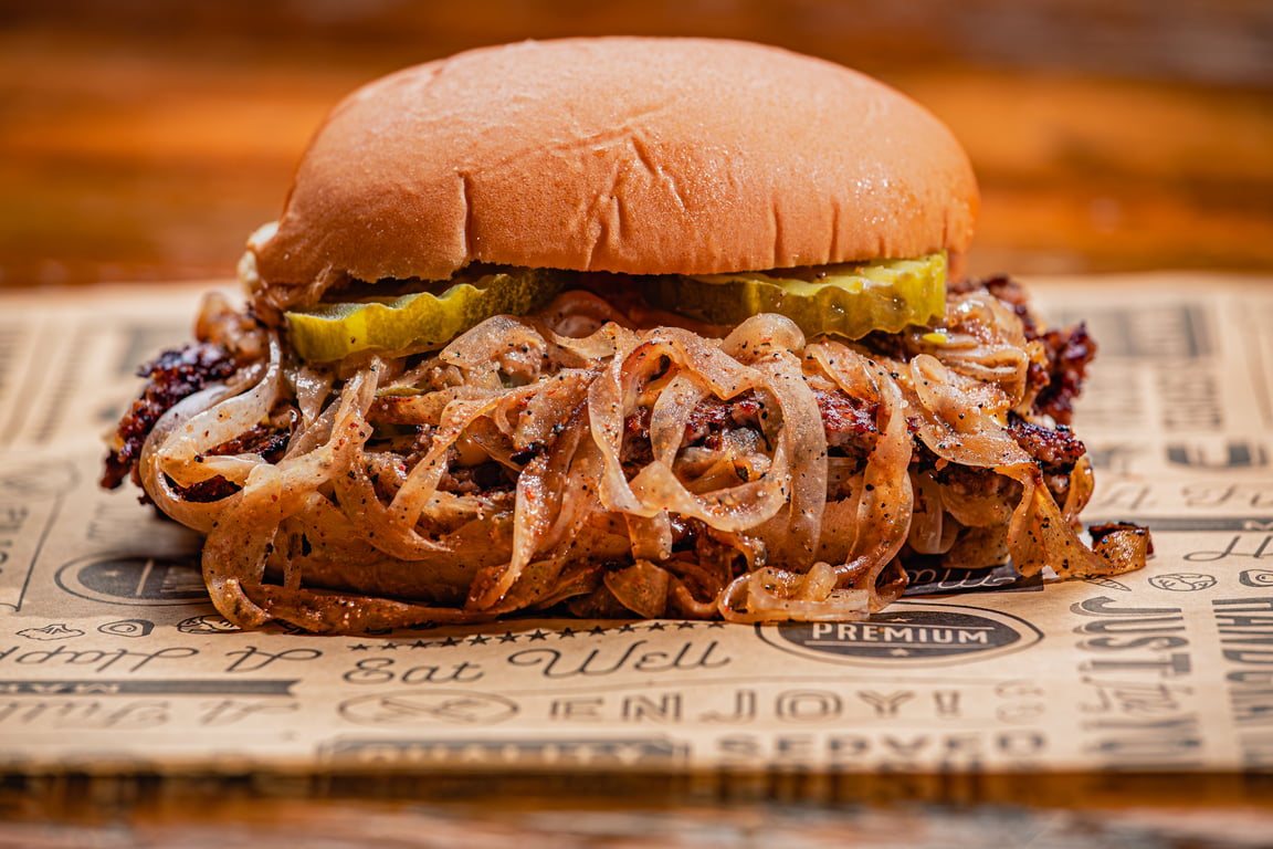 Grilled Onion Burger
