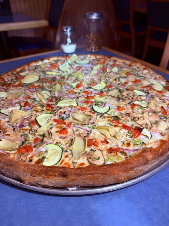 Gourmet Veggie Pizza