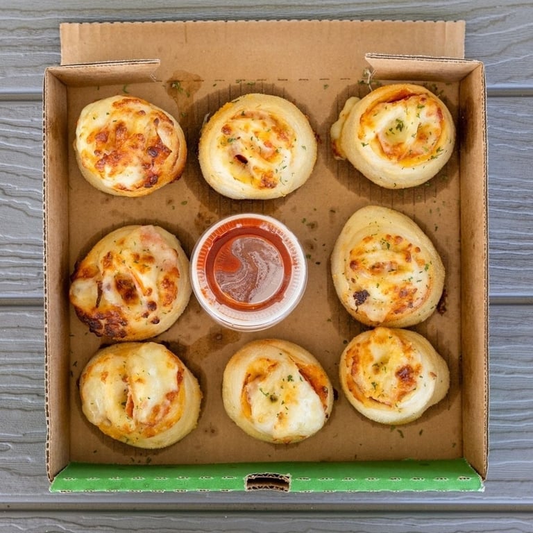 8 Garlic Knots con Marinara Dip