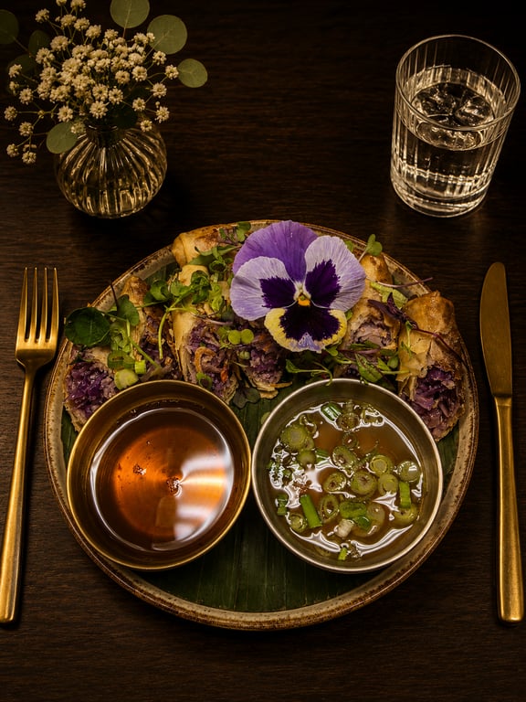 Yua Yua – Fried Veggie Rolls (ยั่ว ๆ / ปอเปี๊ยะทอด)