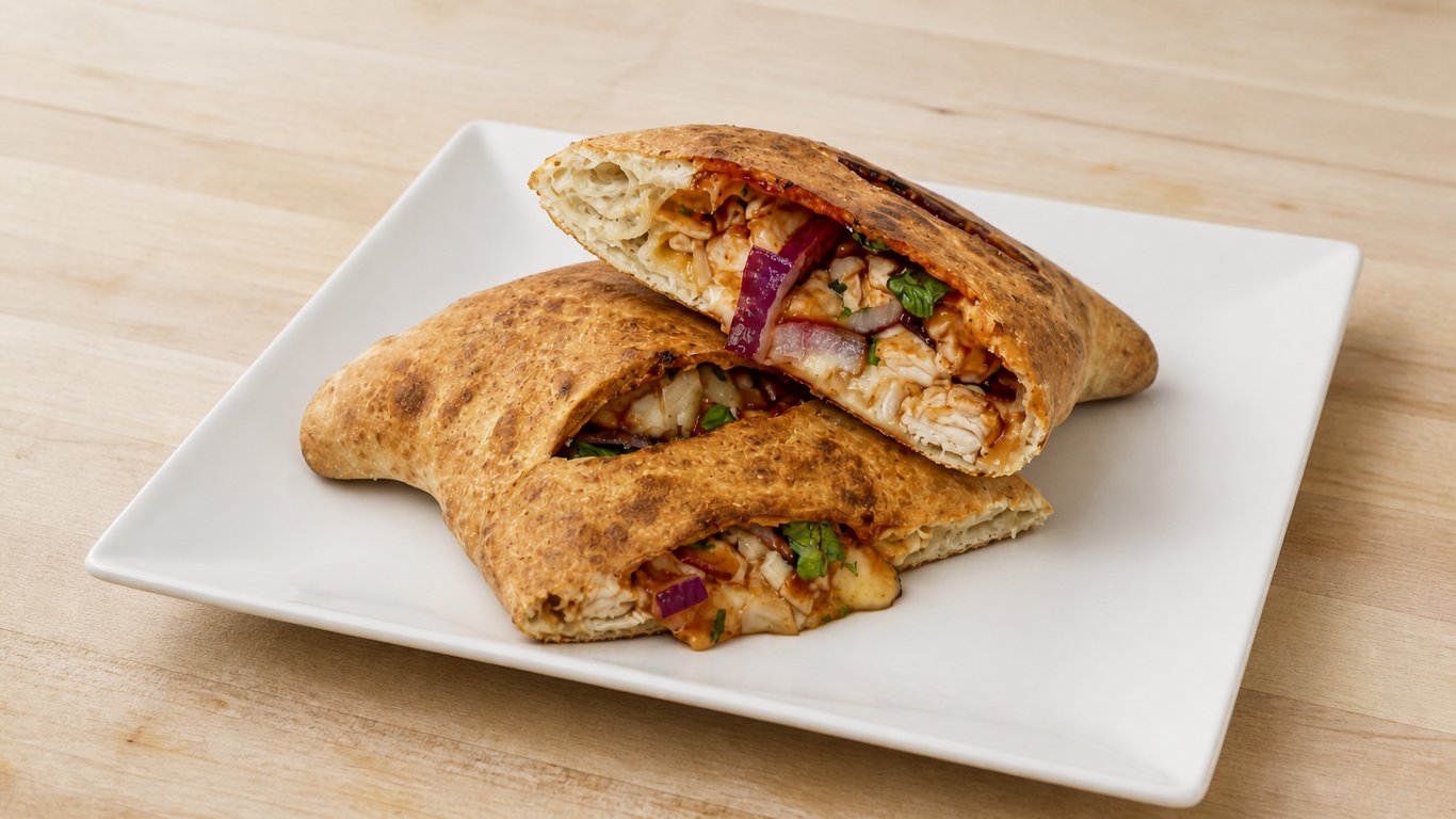 Barbecue Chicken Calzone