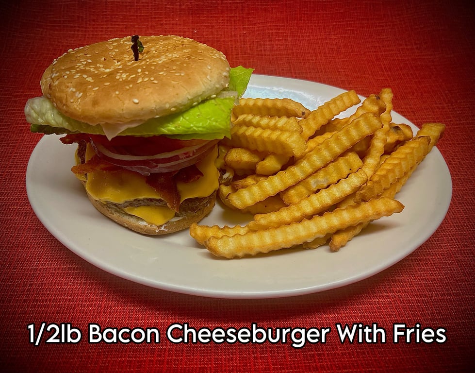 1/4 Bacon Cheeseburger
