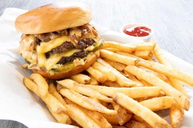 Single Smash Burger