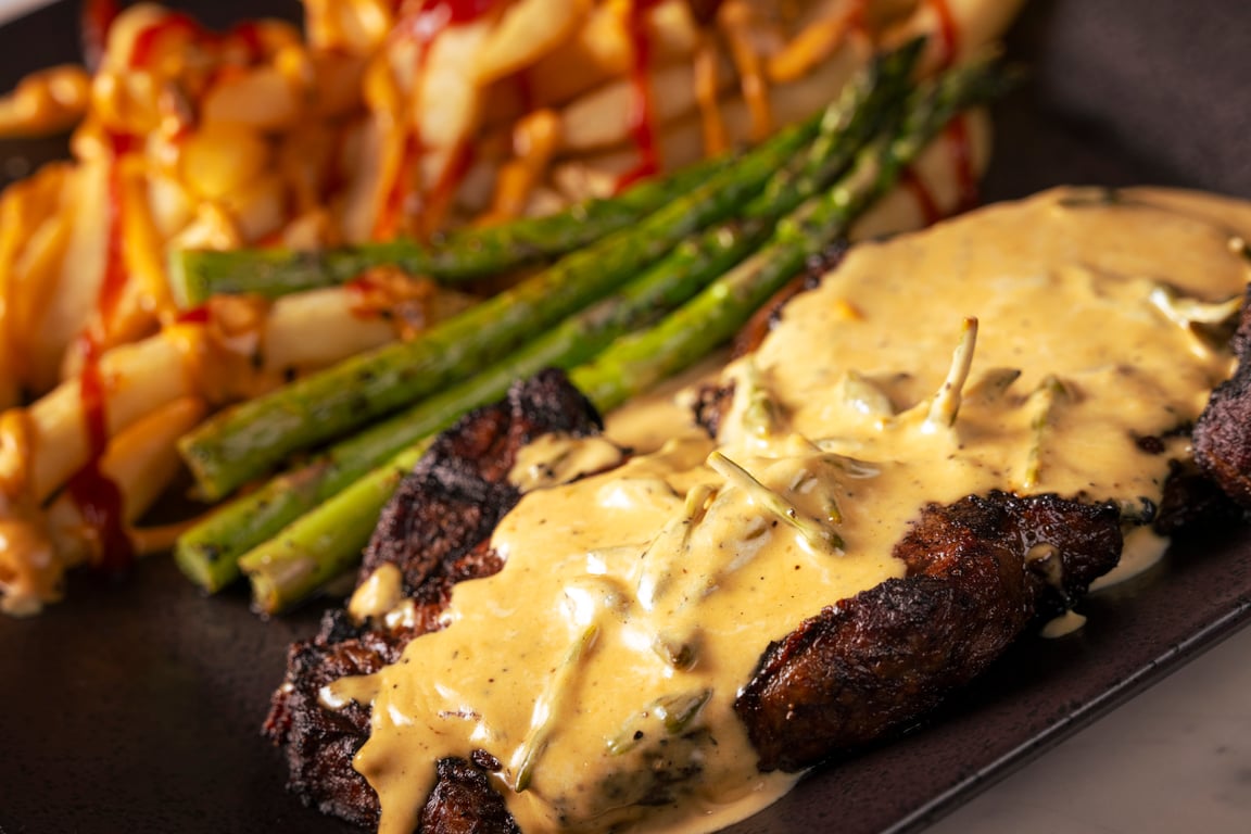 Ribeye Steak With Fries