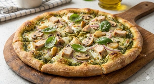 Chicken Pesto Special Pizza