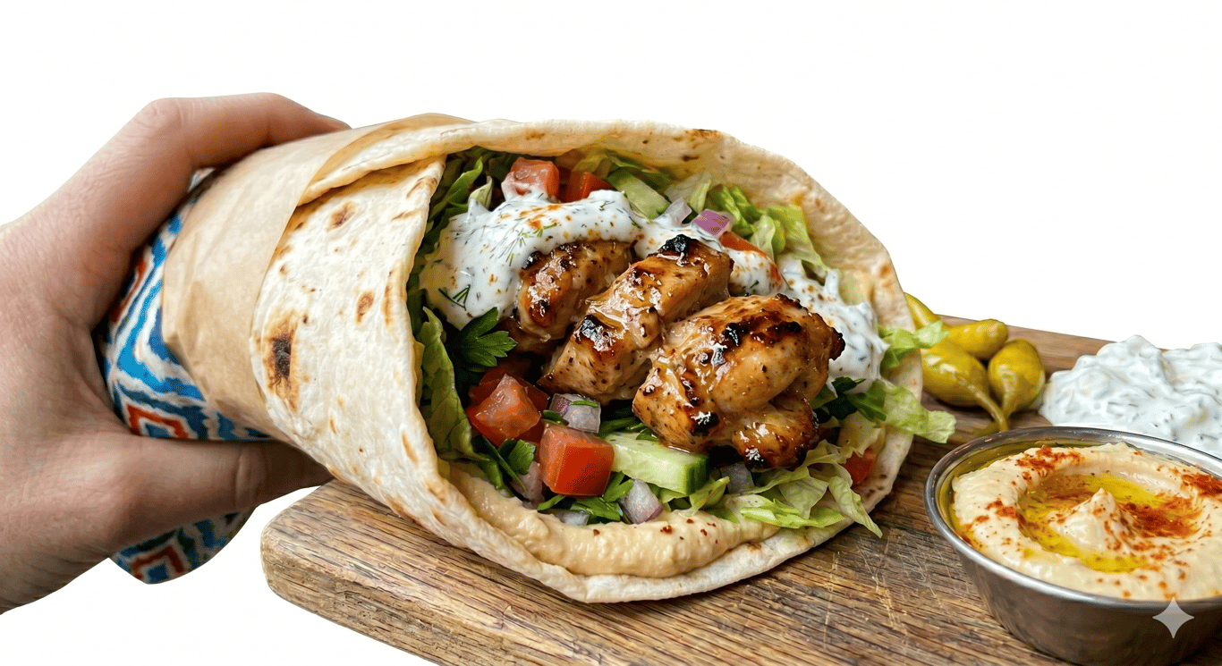 Chicken Kebab Wrap