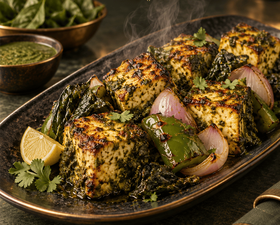 Gongura Paneer Tikka