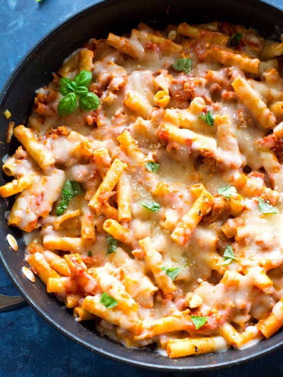 Chicken Parmigiana Pasta