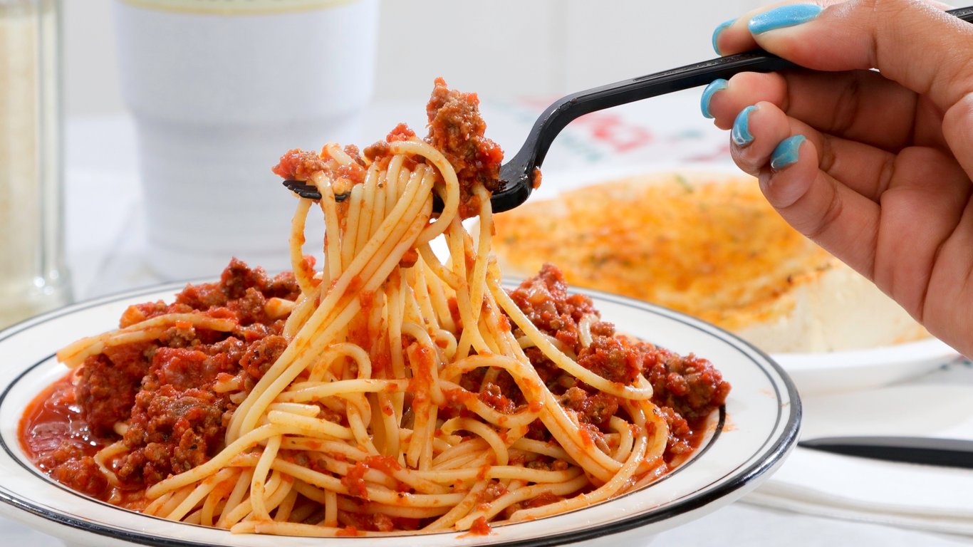 Spaghetti in Meat Sauce