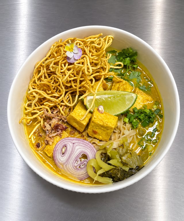 Jeeb Jak Doi – Khao Soi Jay (จีบจากดอย / ข้าวซอยเจ)