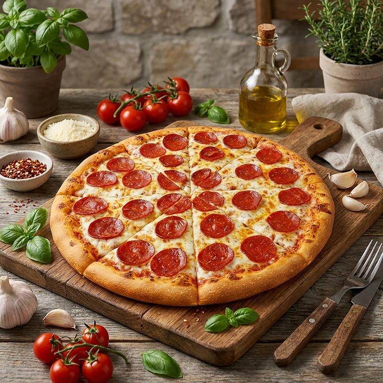 Large Piara Pepperoni Pizza