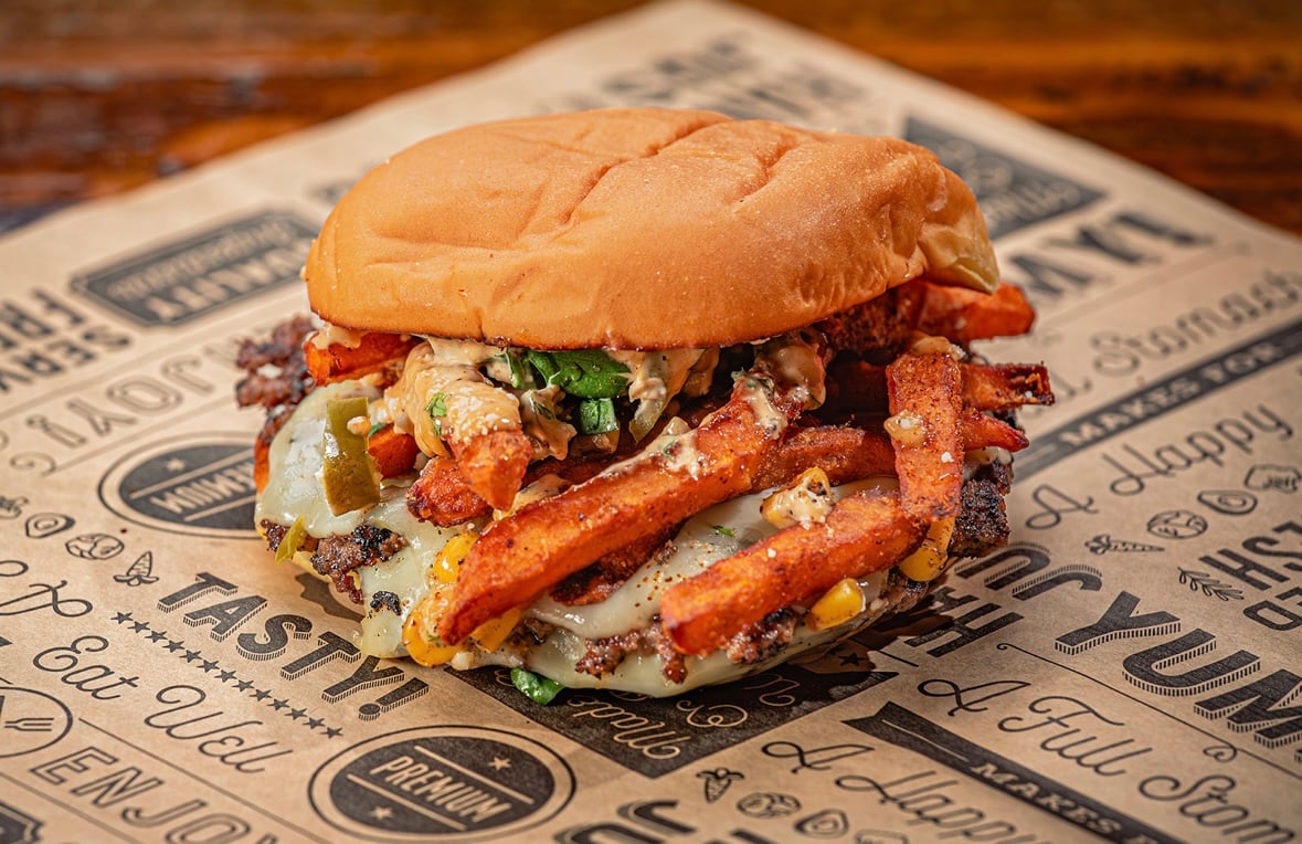 Mushroom Swiss Burger