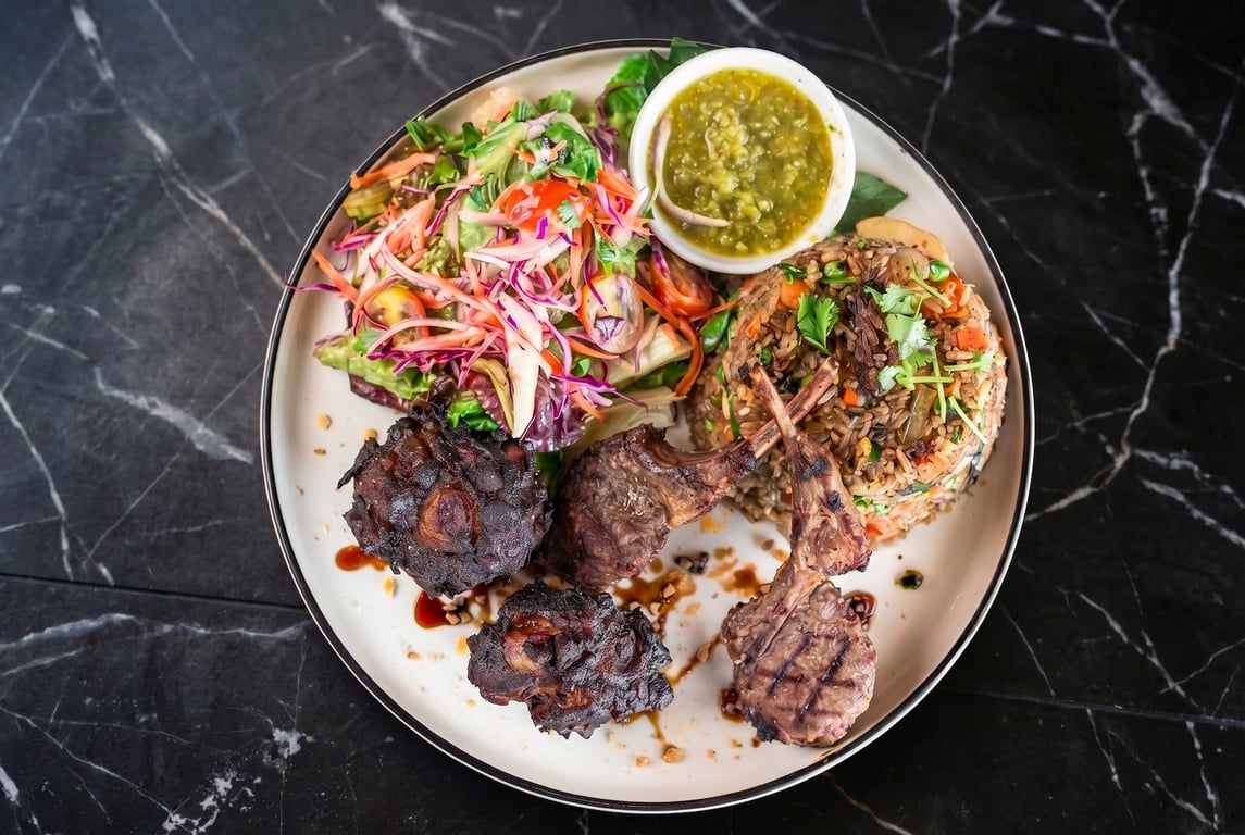 The Feast Oxtail & Lamb Chops