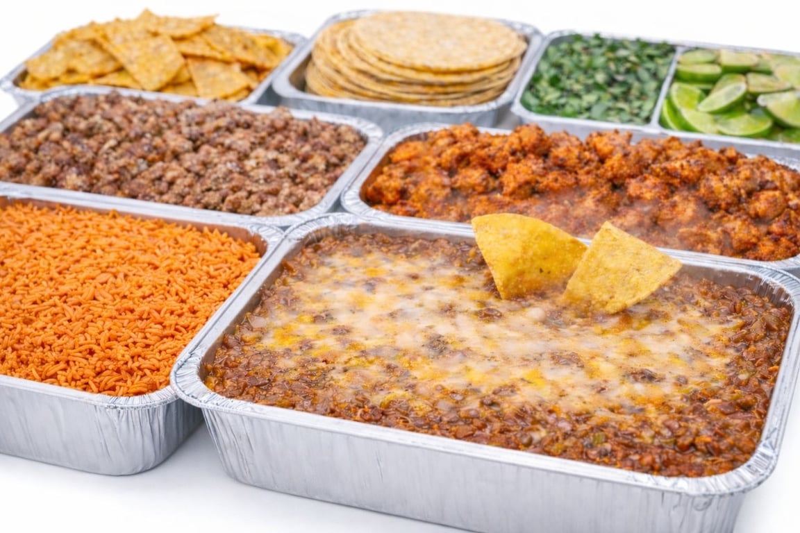 Street Taco Platter for 100 People
