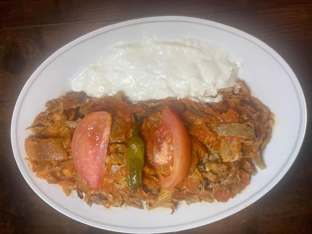 Iskender Kebeb Plate