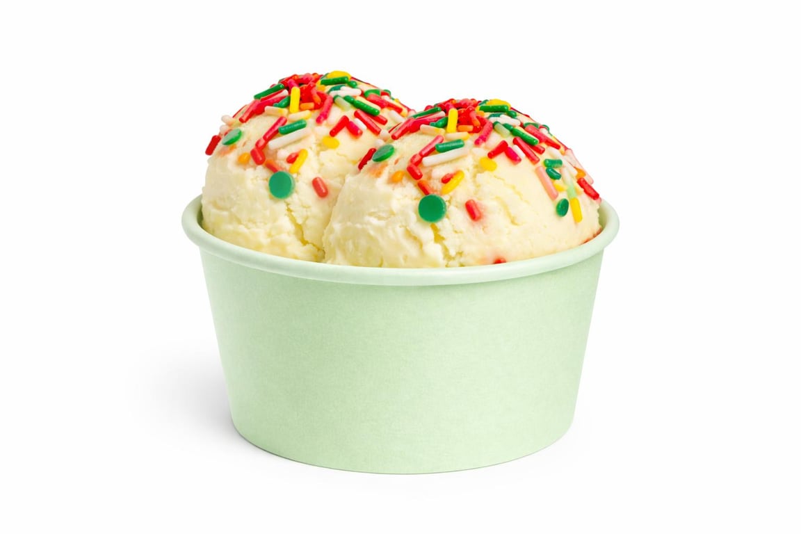 Mantecado Doble (5 oz - 2 Bolitas)