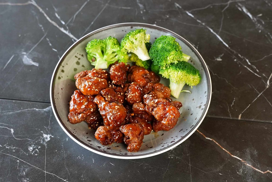 Orange Chicken with Broccoli