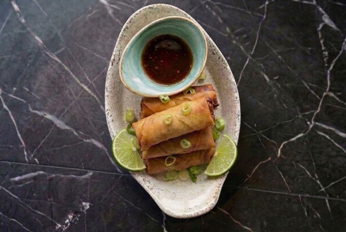 Thai Shrimp & Veggie Egg Roll