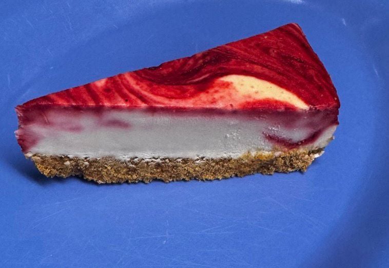 Strawberry Swirl Cheesecake