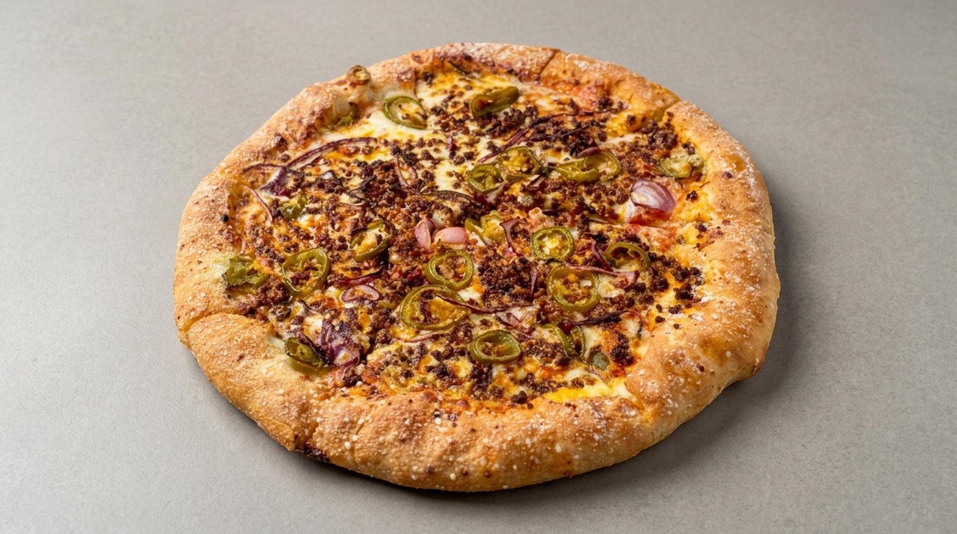 Large Stuffed Crust Chorizo Pizza