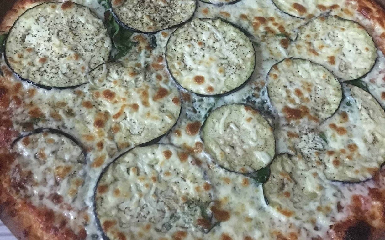Eggplant Pizza