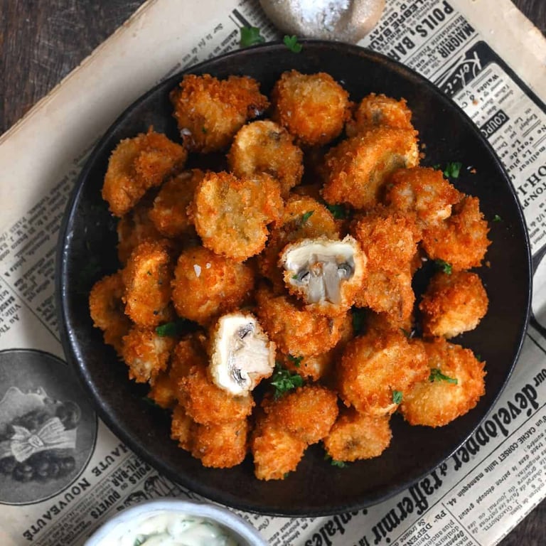 Battered Mushrooms