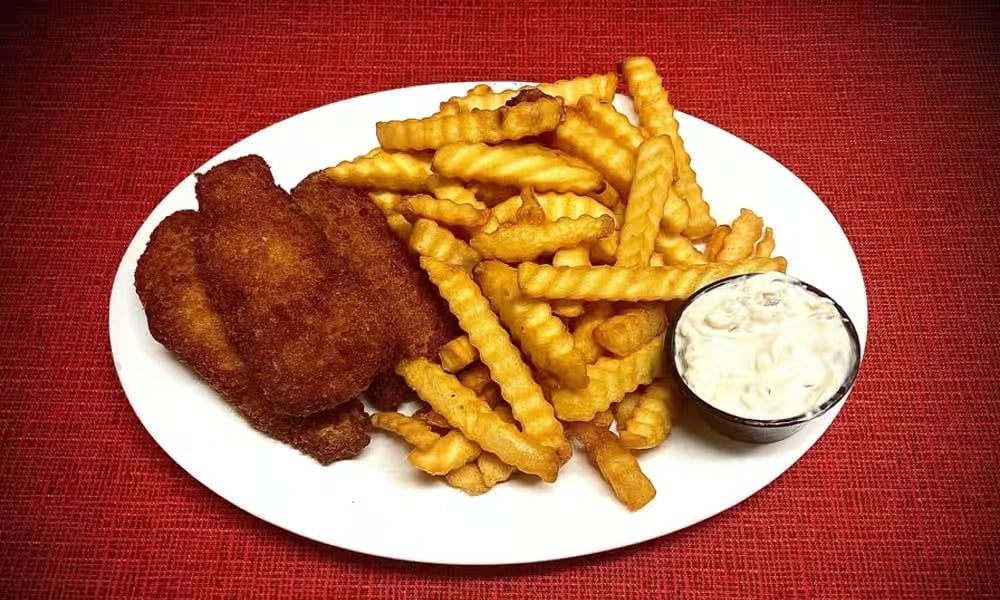 Fish and Chips Plate