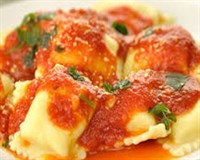 Ravioli with choice of sauce