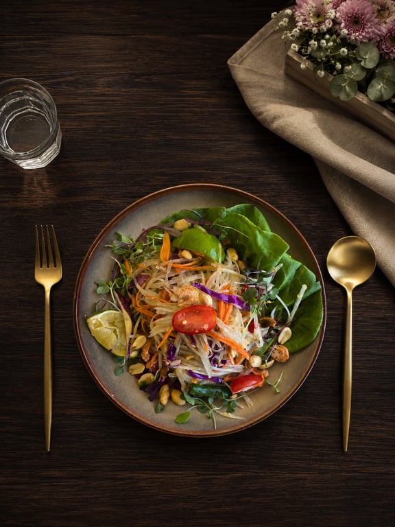 Jai Foo – Green Papaya Salad (ใจฟู / ส้มตำไทย)