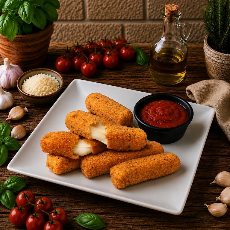 Mozzarella Sticks (6 pcs)