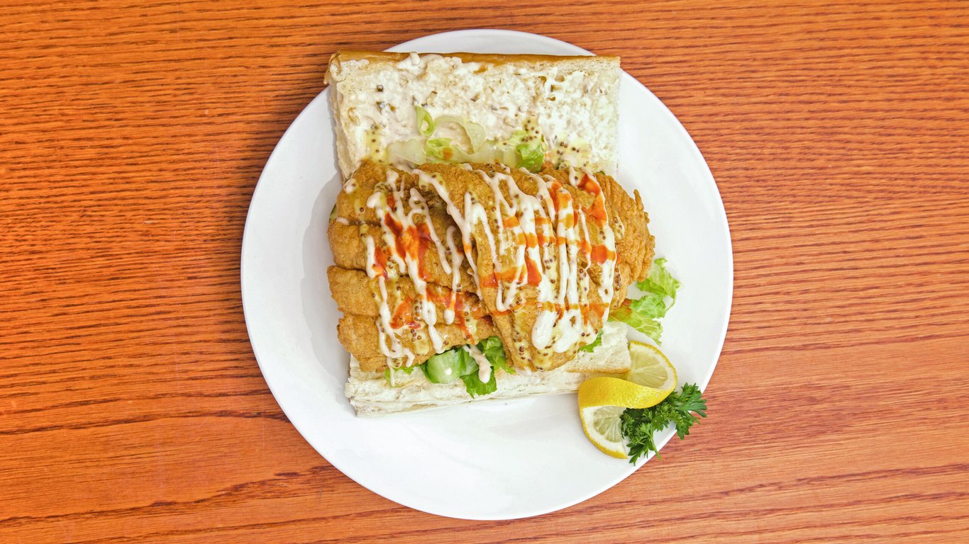 Catfish Po Boy