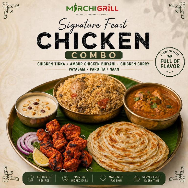 CHICKEN BIRYANI COMBO