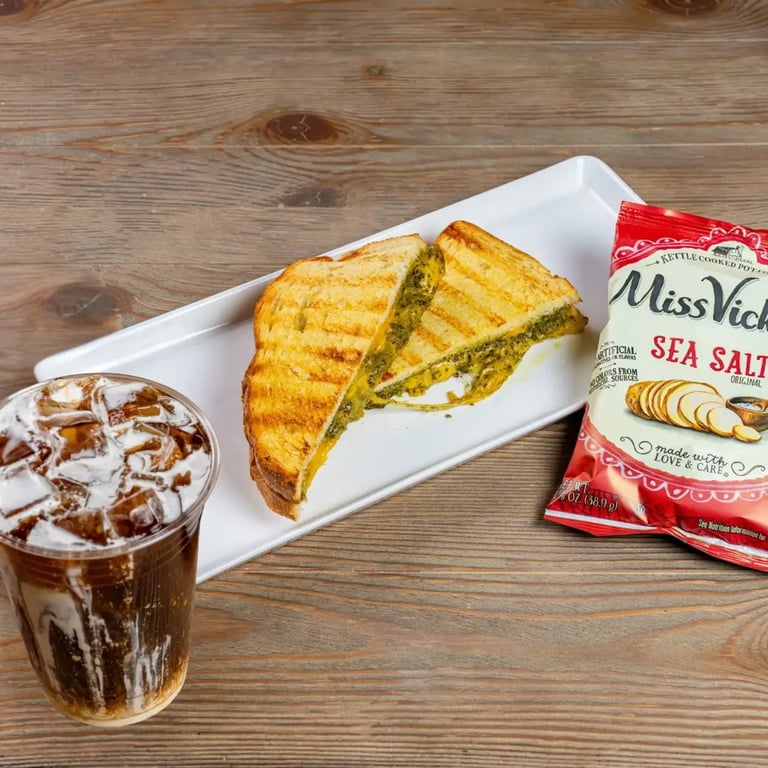 Mo' Melt, Chips & Cold Brew
