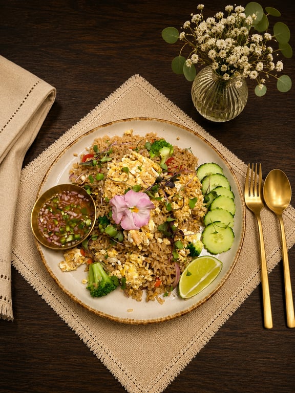 Jeeb Cha Cha – Crab Fried Rice (จีบช้า ช้า / ข้าวผัดปู)
