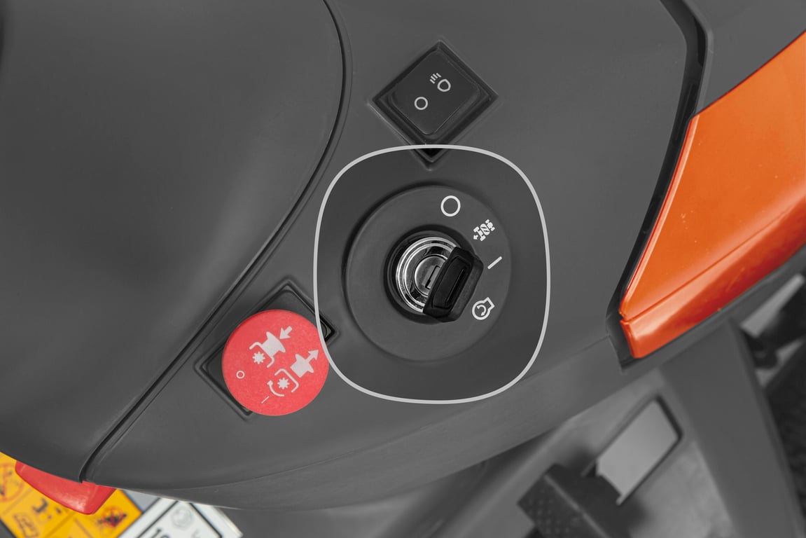 Snadné spuštění v každém počasí bez sytiče. Stačí otočit klíčkem a jet.