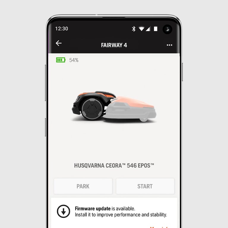 FOTA – technologie, která obsluze umožňuje provádět aktualizace firmwaru prostřednictvím aplikace Fleet Services™.