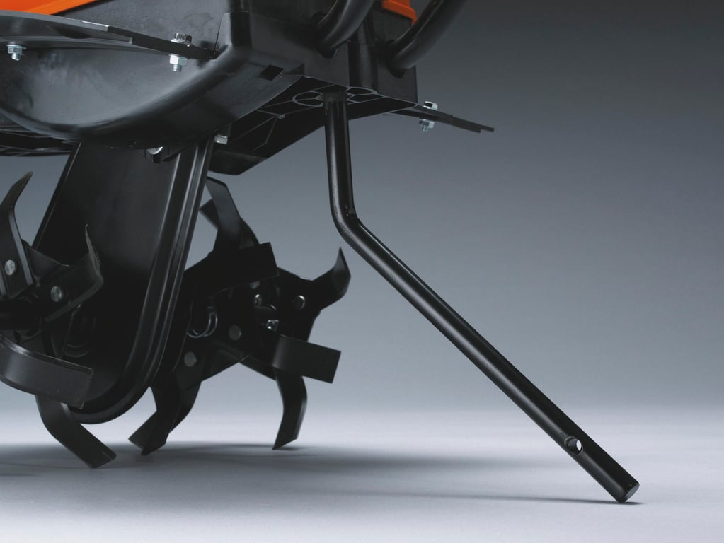 Opěrná/smýkací tyč pro souměrný výsledek při práci